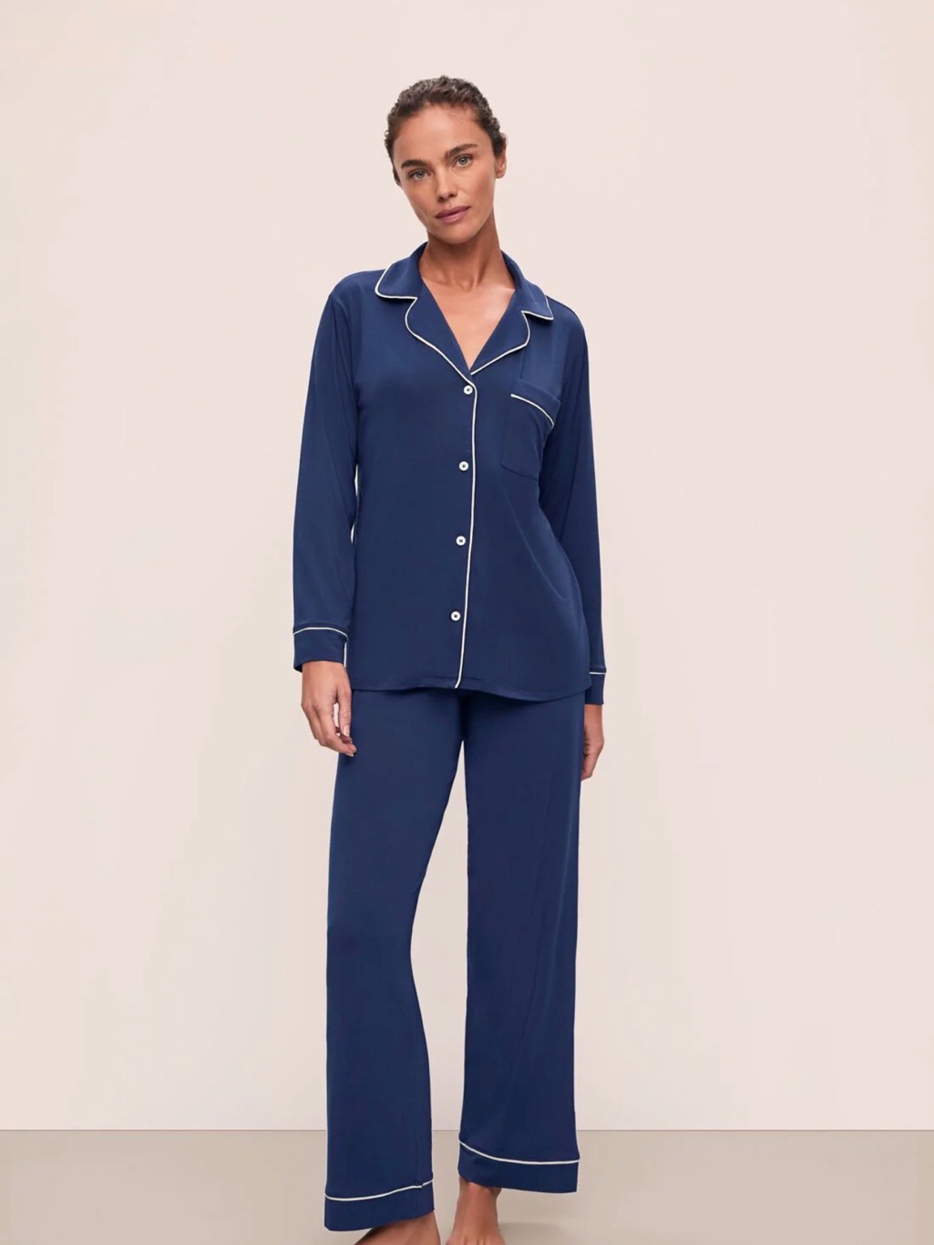 Eberjey Gisele Tencel Modal Long Pj Set